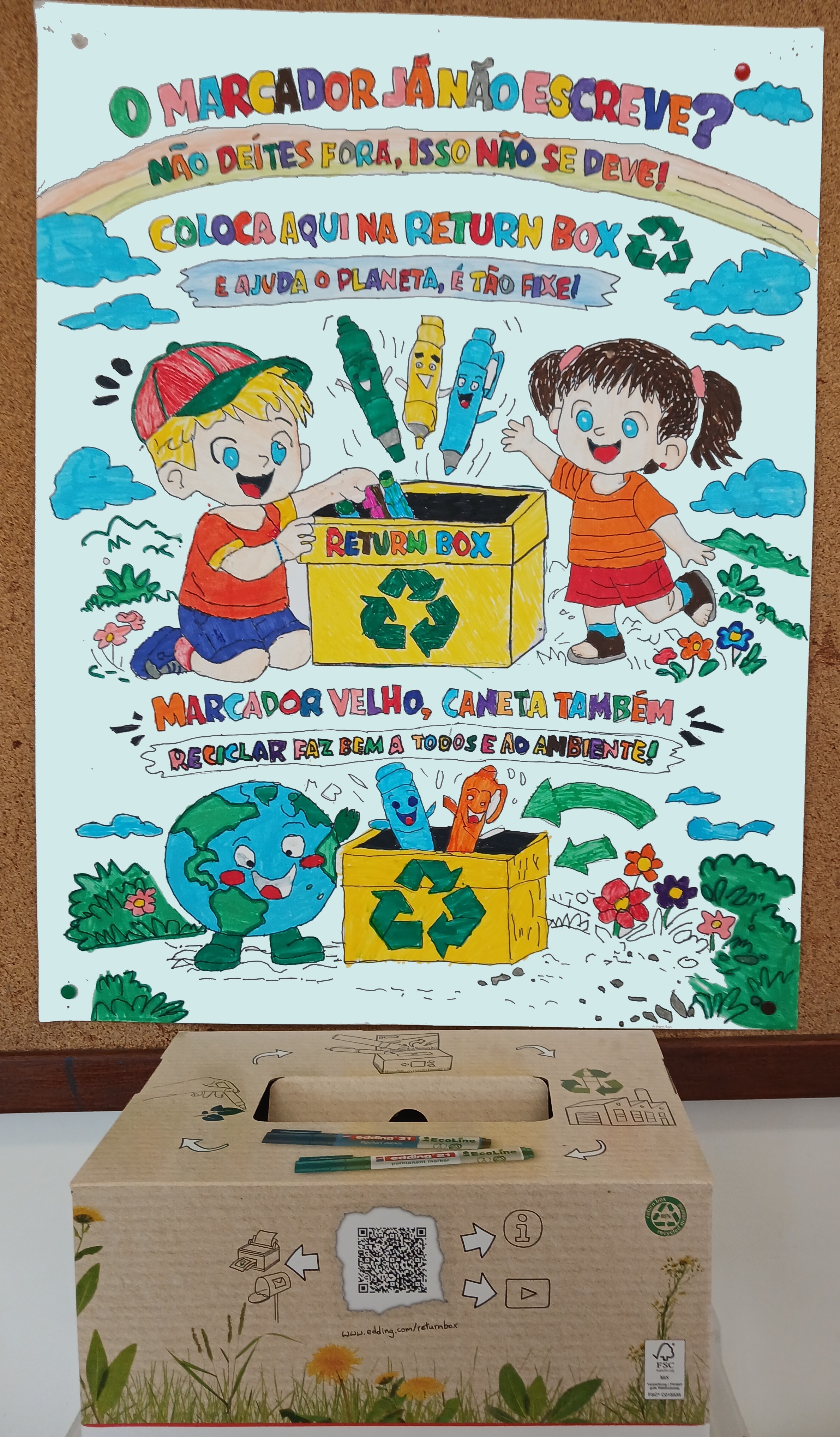Localização na escola