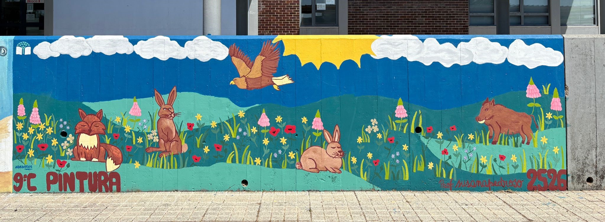 Ecossistema da flora e fauna autóctone.