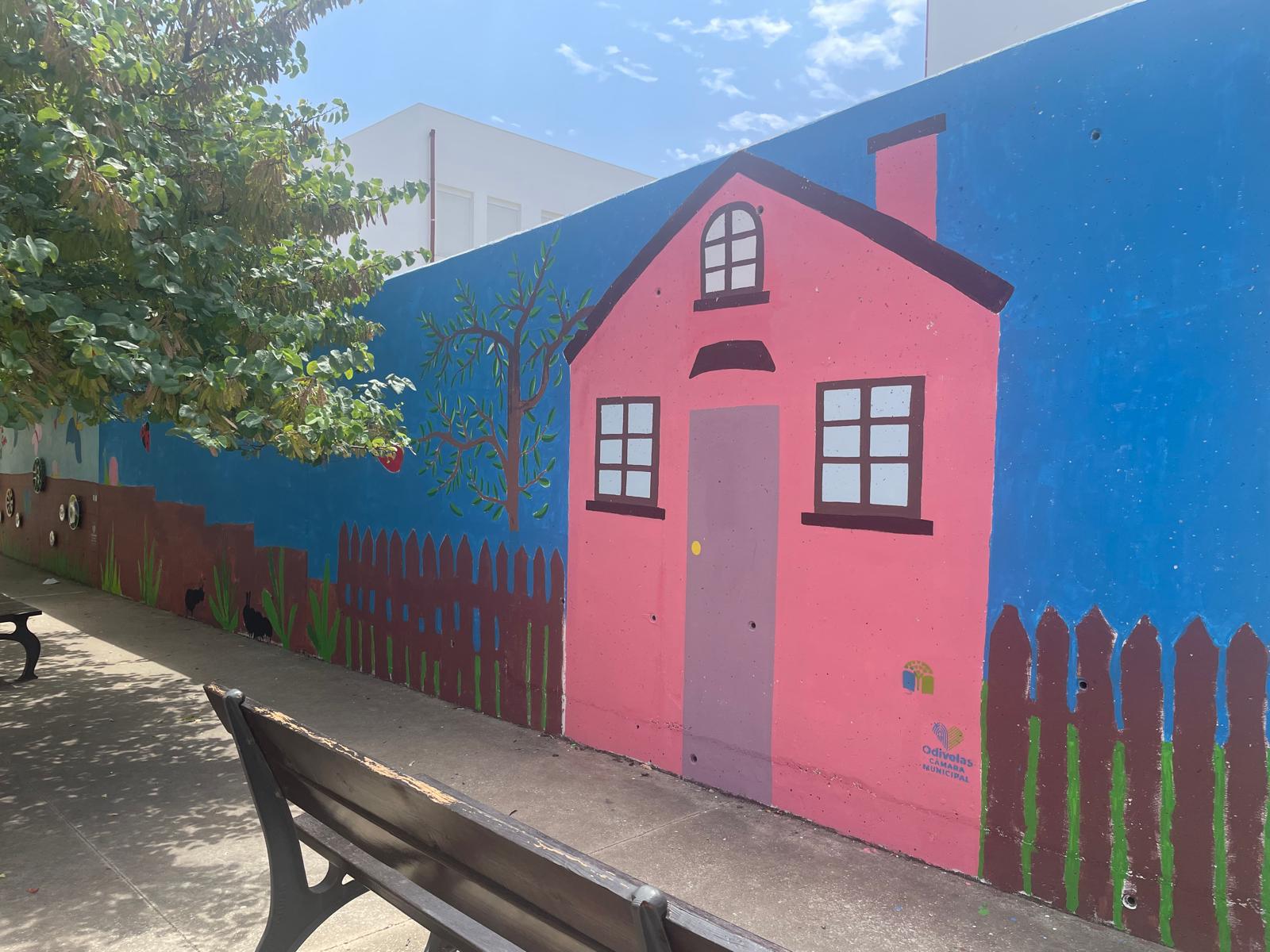 Deralhes da pintura