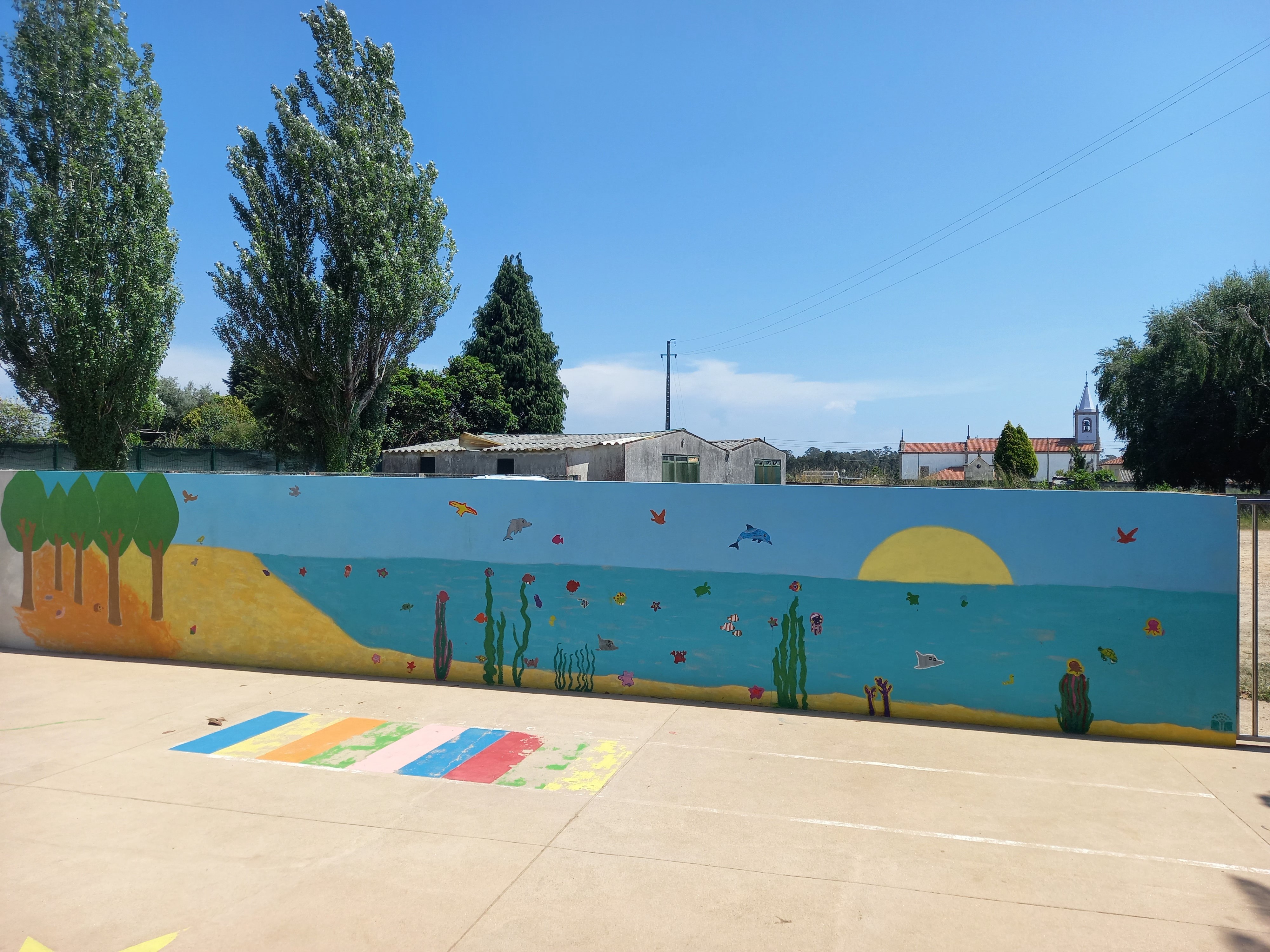 Projeto Muros com Vida - Escola Básica de Guetim - Espinho